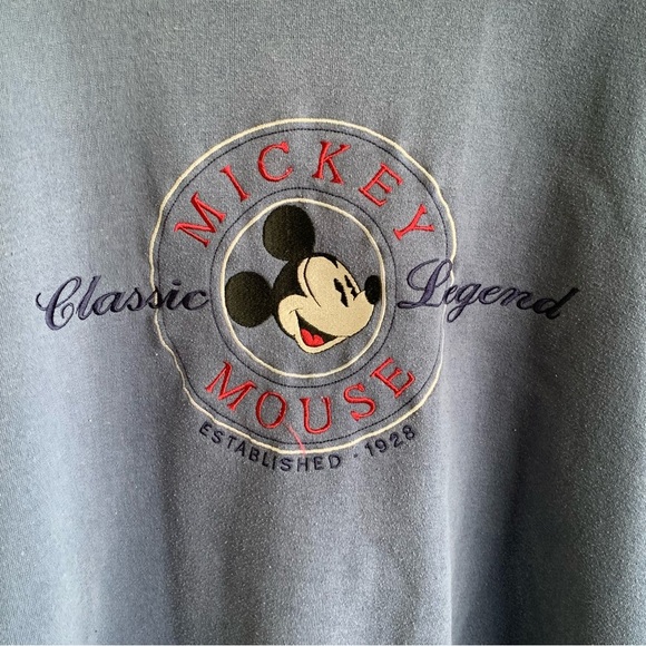 Vintage Mickey And Co Sweatshirt Adult Size XL Classic Legend 90's Y2K Crewneck - Picture 3 of 6
